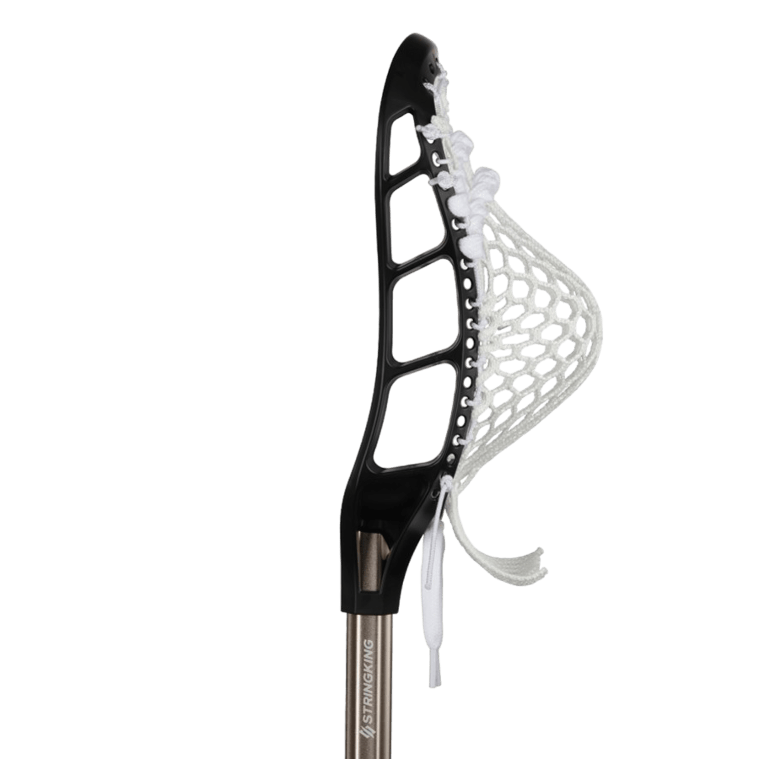 StringKing Complete Jr. Men's Complete Sticks Black Lax.com