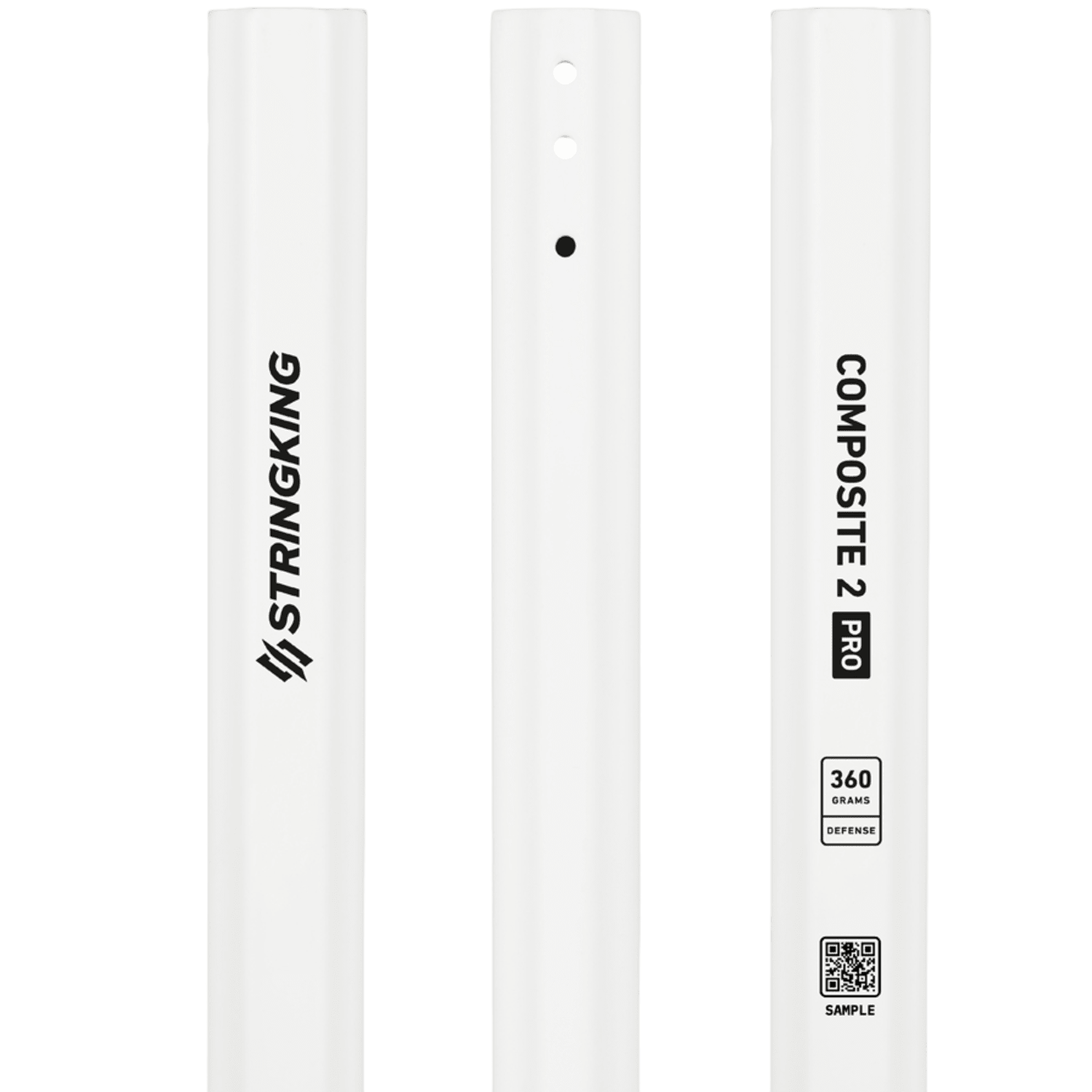 Stringking Composite 2 Pro Defense Men's Shaft White Lax.com