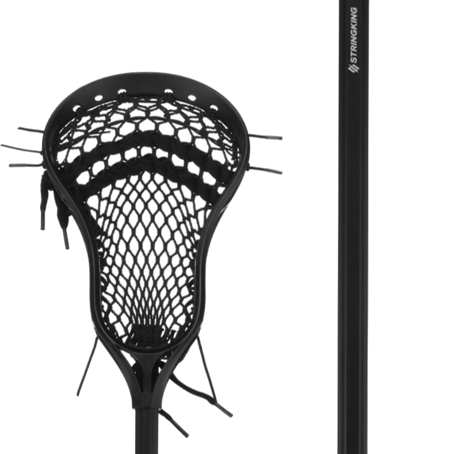 Stringking Starter Junior Complete Stick Men's Complete Sticks Black Lax.com