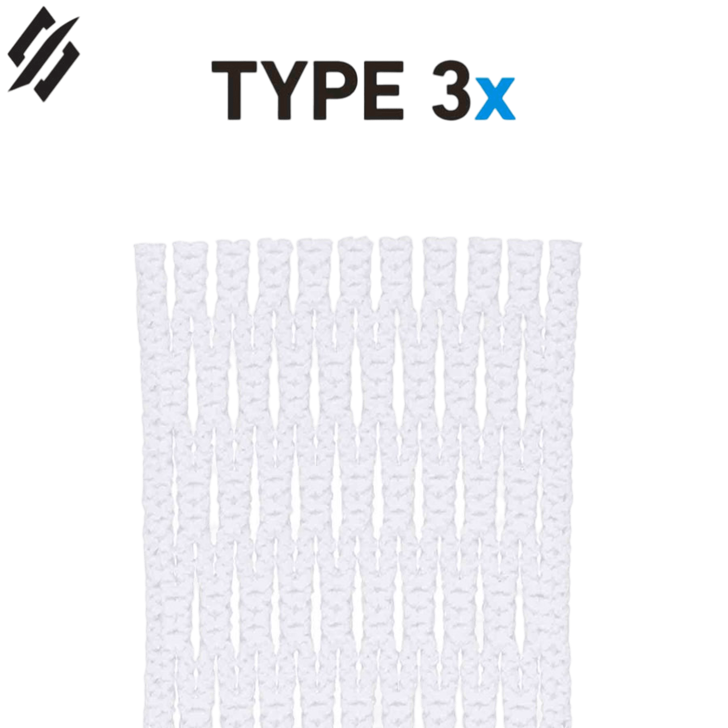 StringKing Type 3X Performance Mesh Men's Stringing Supplies SKT3XPM - WH White Lax.com