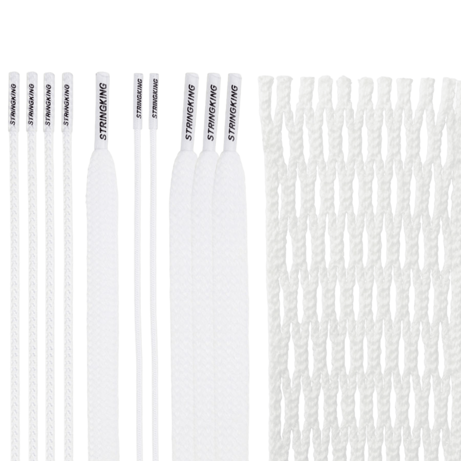 Stringking Type 4F Mesh Kit Men's Stringing Supplies White Lax.com