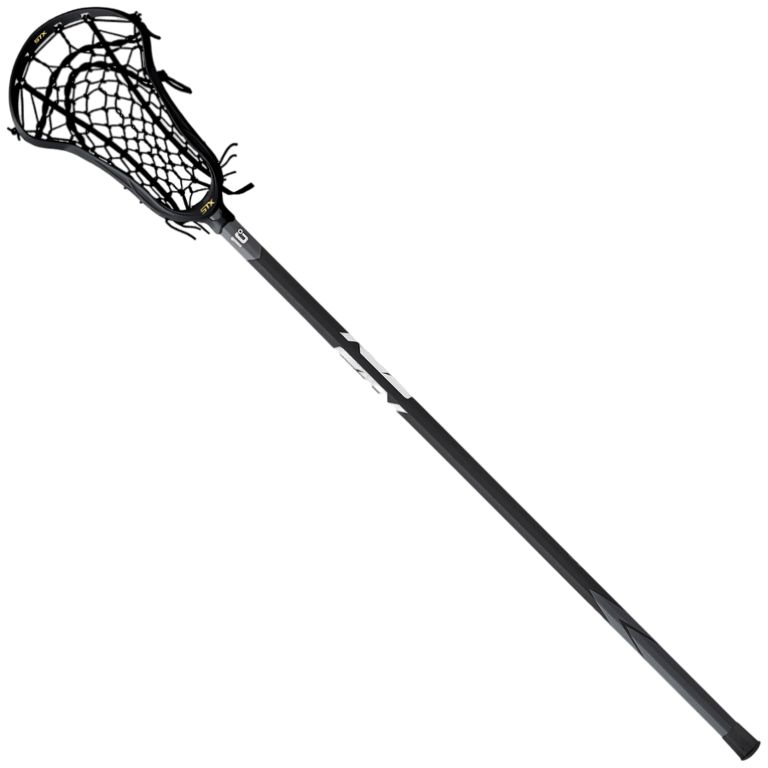 STX Aria Pro Comp 10 Complete Stick Women's Complete Sticks STX - AriaProComp10CS - BLK/BLK Black/Black Lax.com