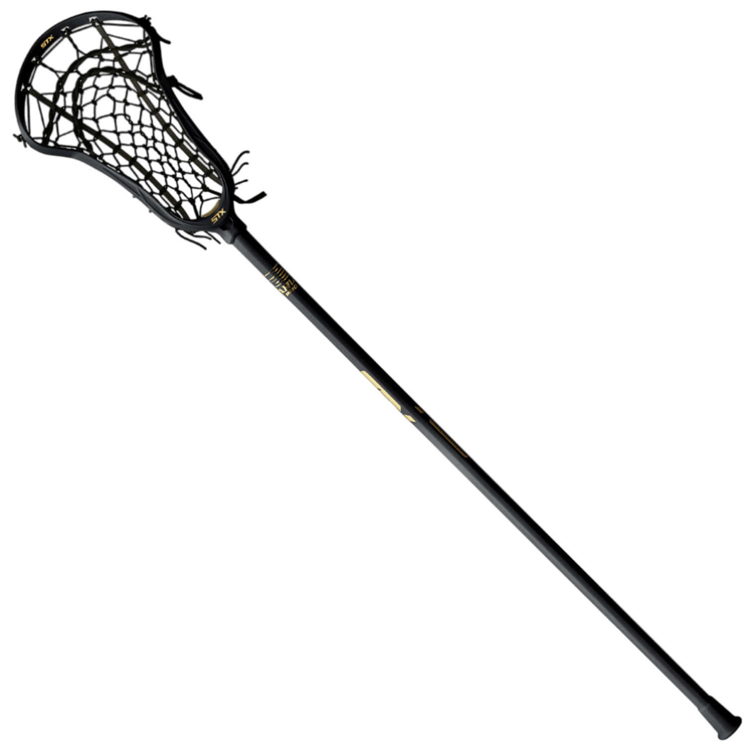 STX Aria Pro Lock Pocket Complete Stick Women's Complete Sticks STX - AriaProLPCS - BLK/BLK Black/Black Lax.com