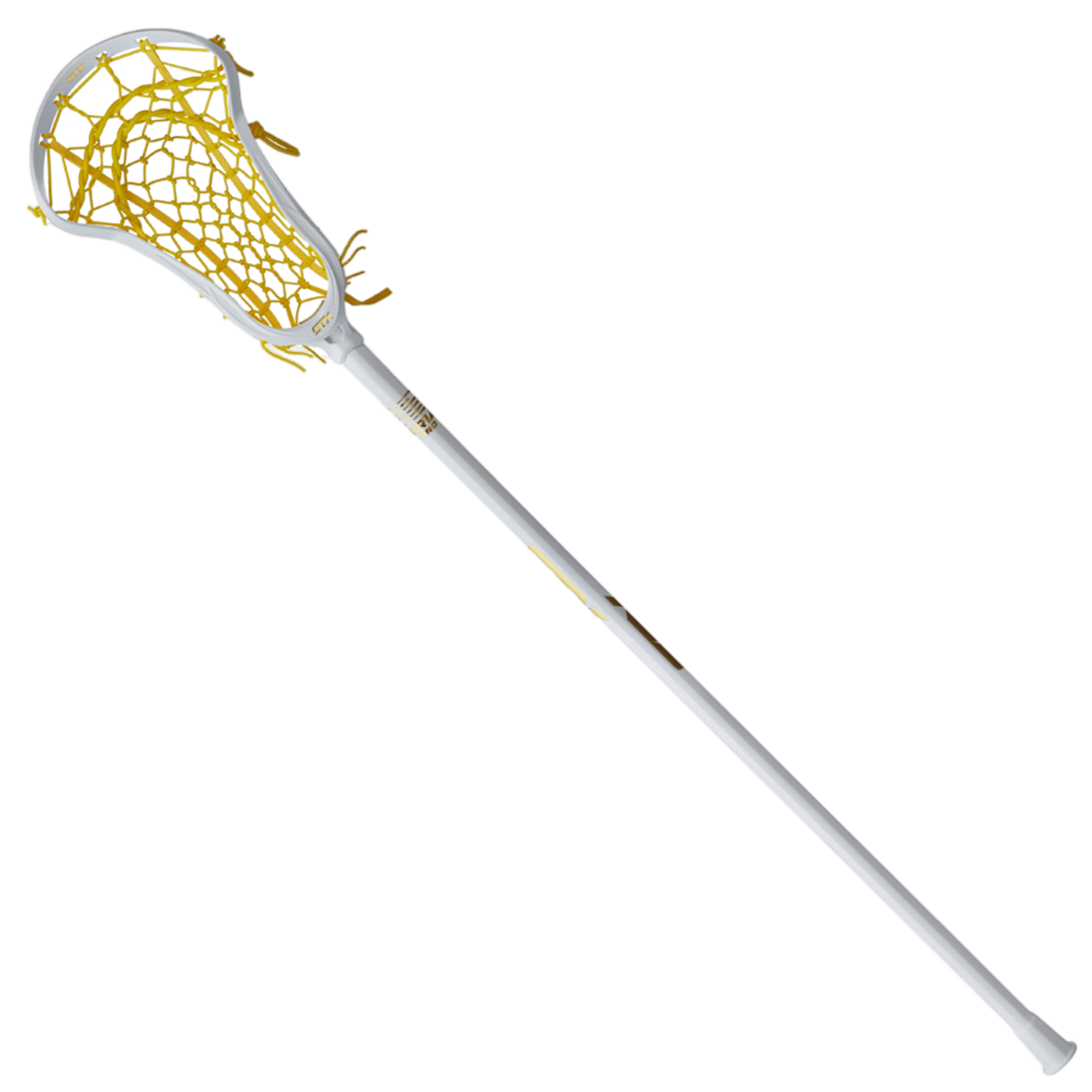 STX Aria Pro Lock Pocket Complete Stick Women's Complete Sticks STX - AriaProLPCS - WYL White/Yellow Lax.com