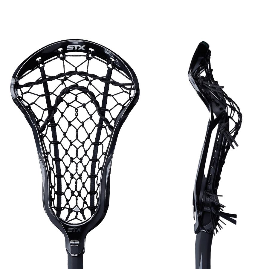 STX Aria Pro - M Lock Pocket Complete Stick Women's Complete Sticks Black/Black Lax.com