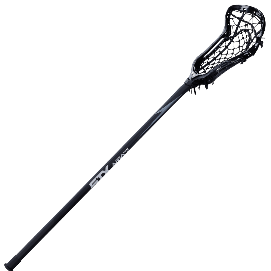 STX Aria Pro - M Lock Pocket Complete Stick Women's Complete Sticks Black/Black Lax.com