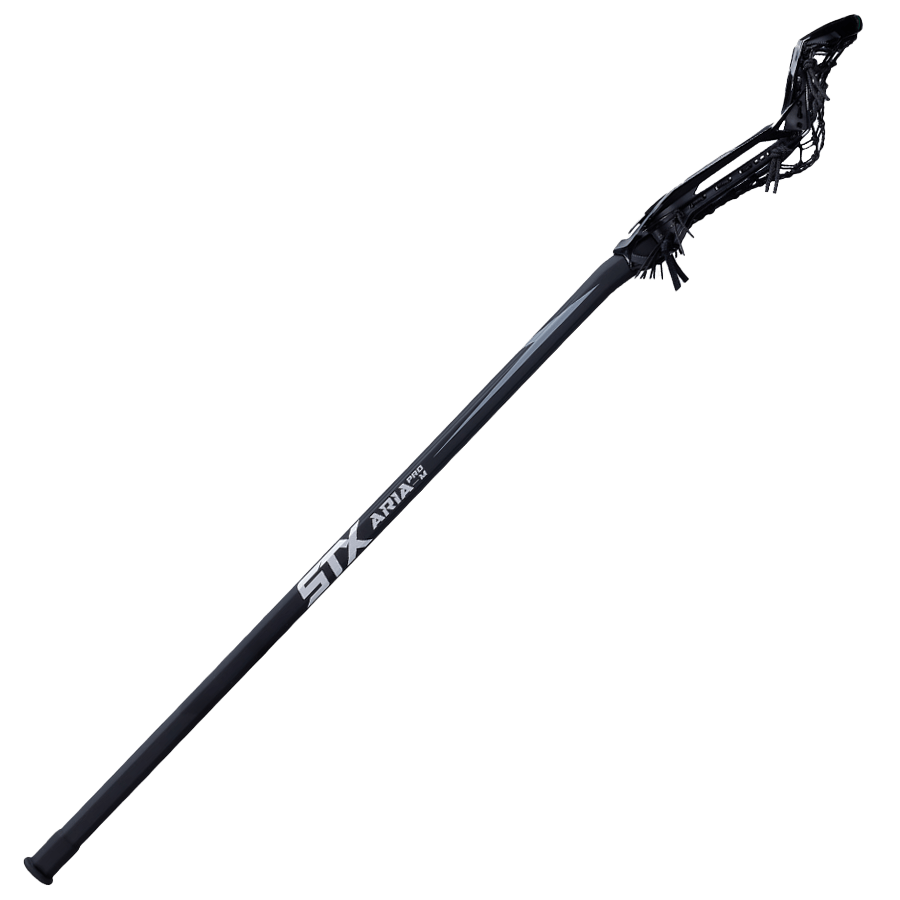 STX Aria Pro - M Lock Pocket Complete Stick Women's Complete Sticks Black/Black Lax.com