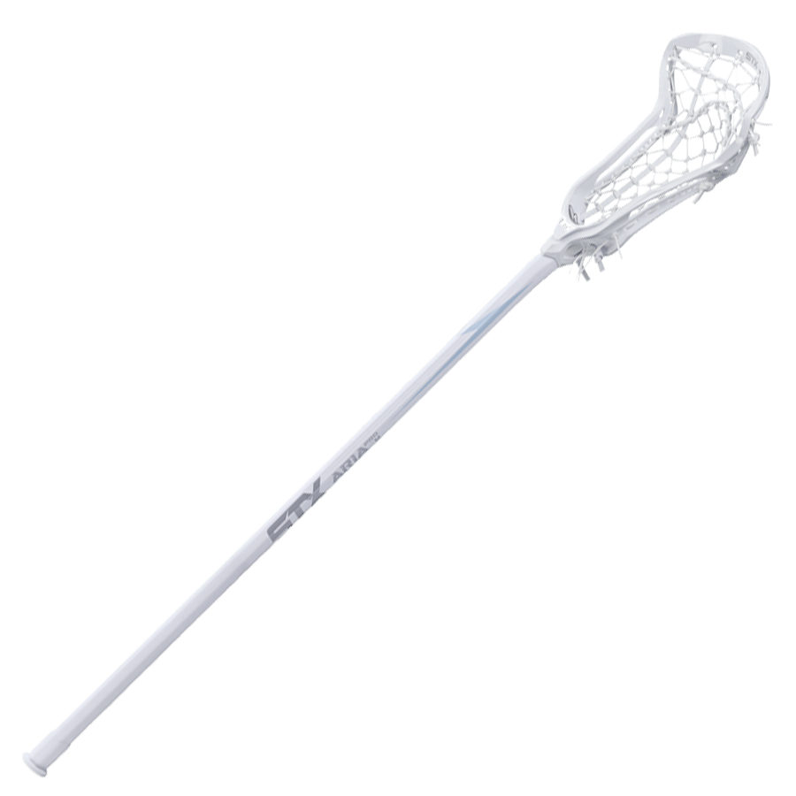 STX Aria Pro - M Lock Pocket Complete Stick Women's Complete Sticks White/White Lax.com