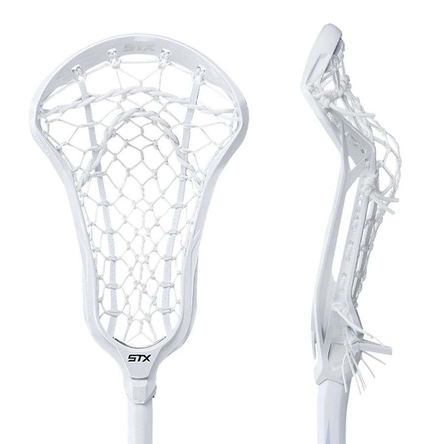 STX Aria Pro - M Lock Pocket Complete Stick Women's Complete Sticks White/White Lax.com