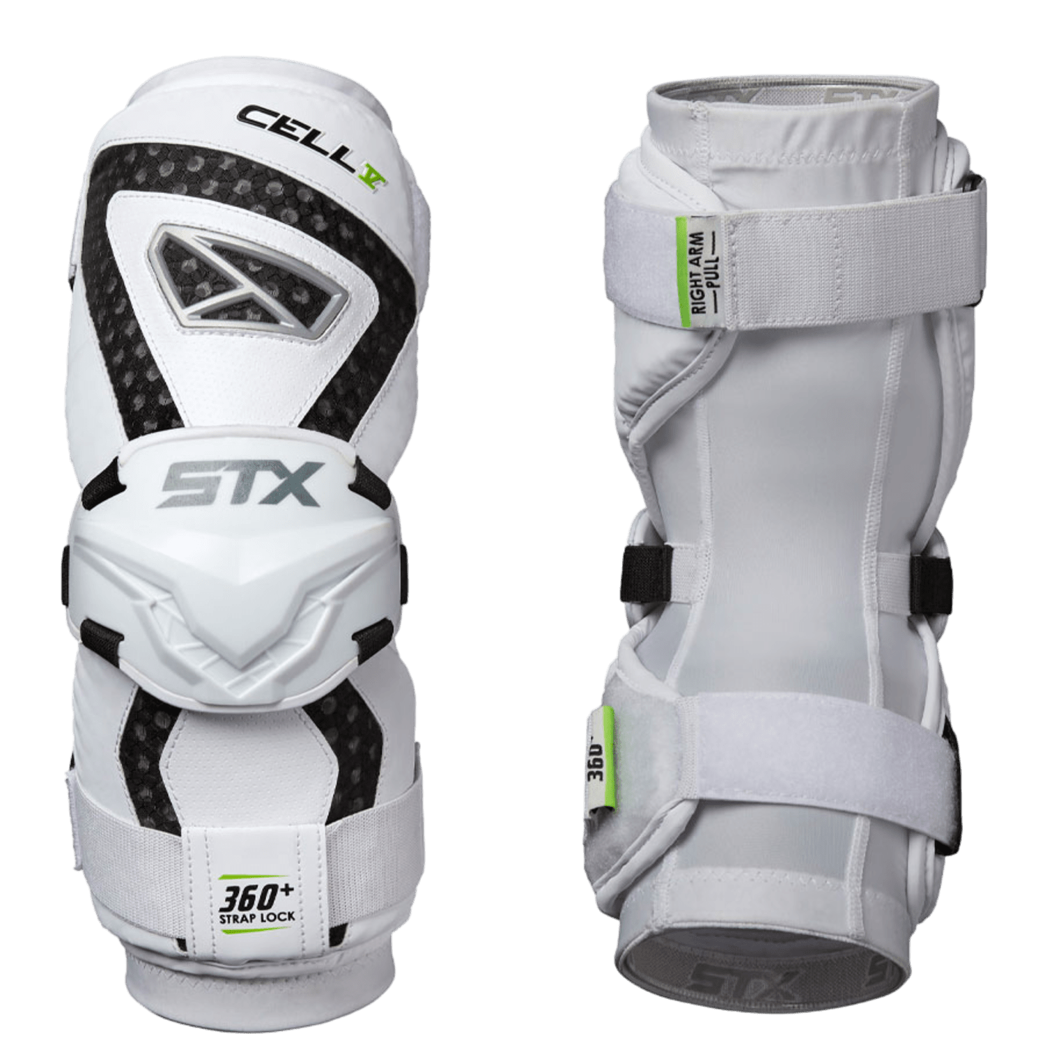 STX Cell 5 Arm Guard Men's Arm Protection White Lax.com