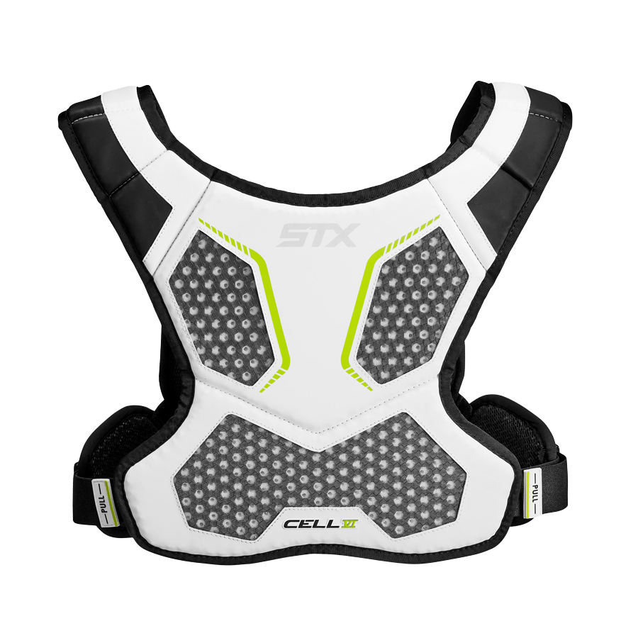 STX Cell 6 Shoulder Pad Liner Shoulder Pads White Lax.com