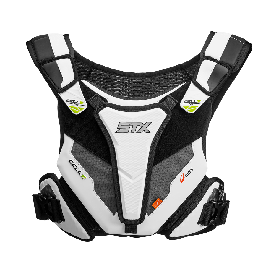 STX Cell 6 Shoulder Pad Liner Shoulder Pads White Lax.com