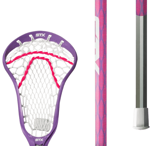 STX Crux 100 with Crux Mesh Complete Stick Women's Complete Sticks Blue Lax.com