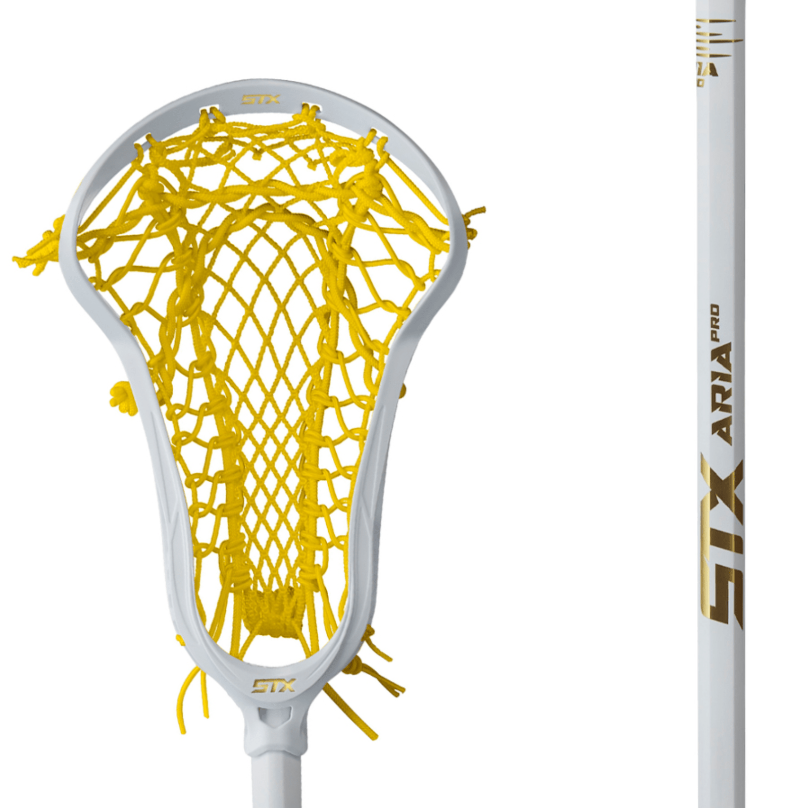 STX Crux Pro Crux Mesh 2.0 Complete Stick Women's Complete Sticks Yellow Lax.com