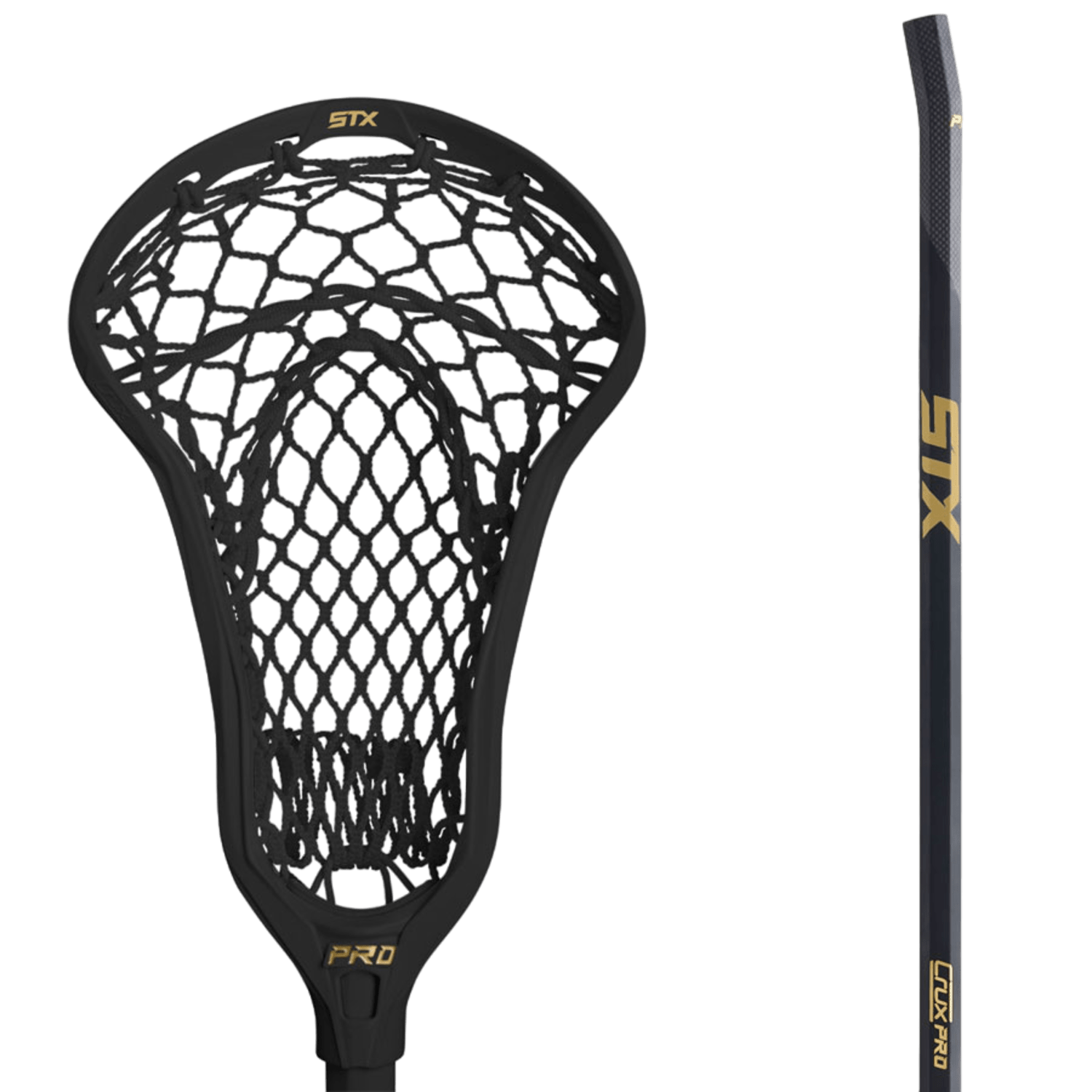 STX Crux Pro Elite Complete Stick Women's Complete Sticks Black Lax.com