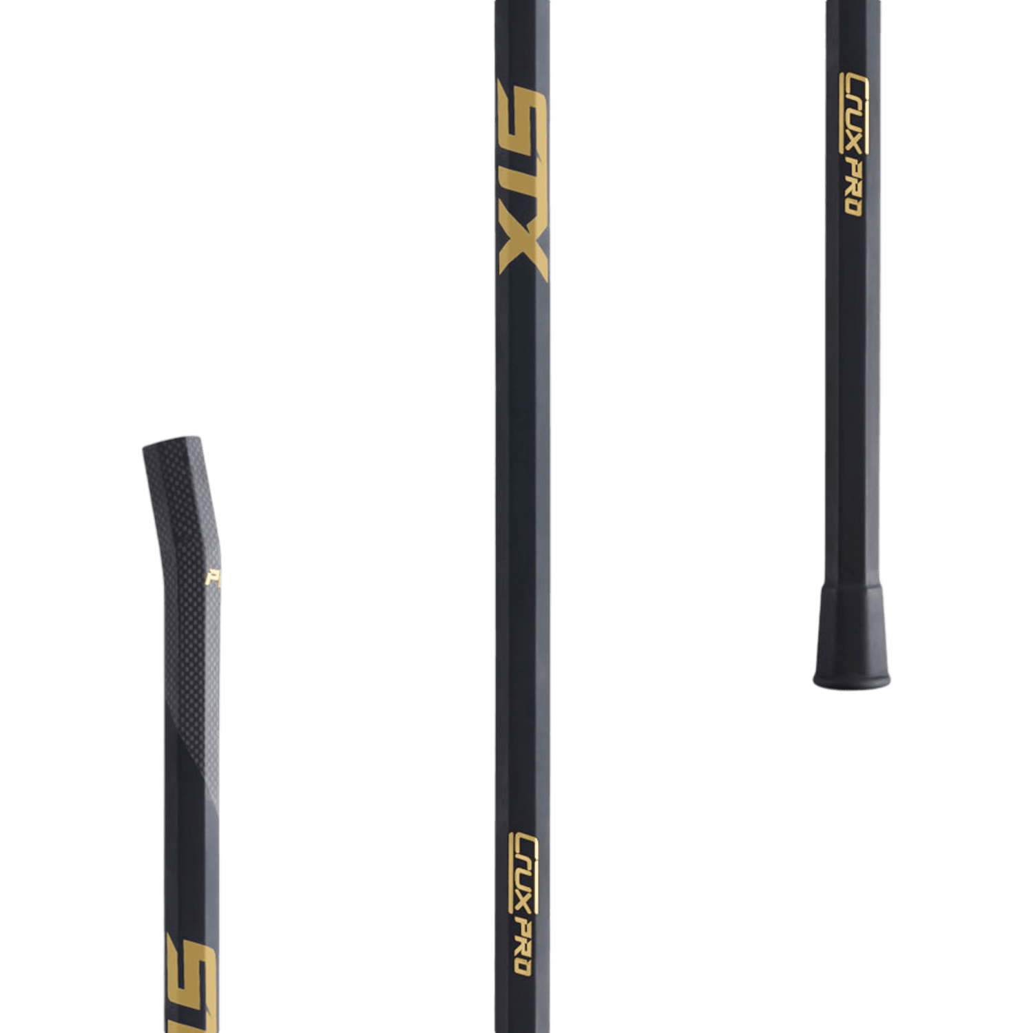 STX Crux Pro Handle Women's Shaft STX - cruxprohandle - BLK/G Black/Gold Lax.com