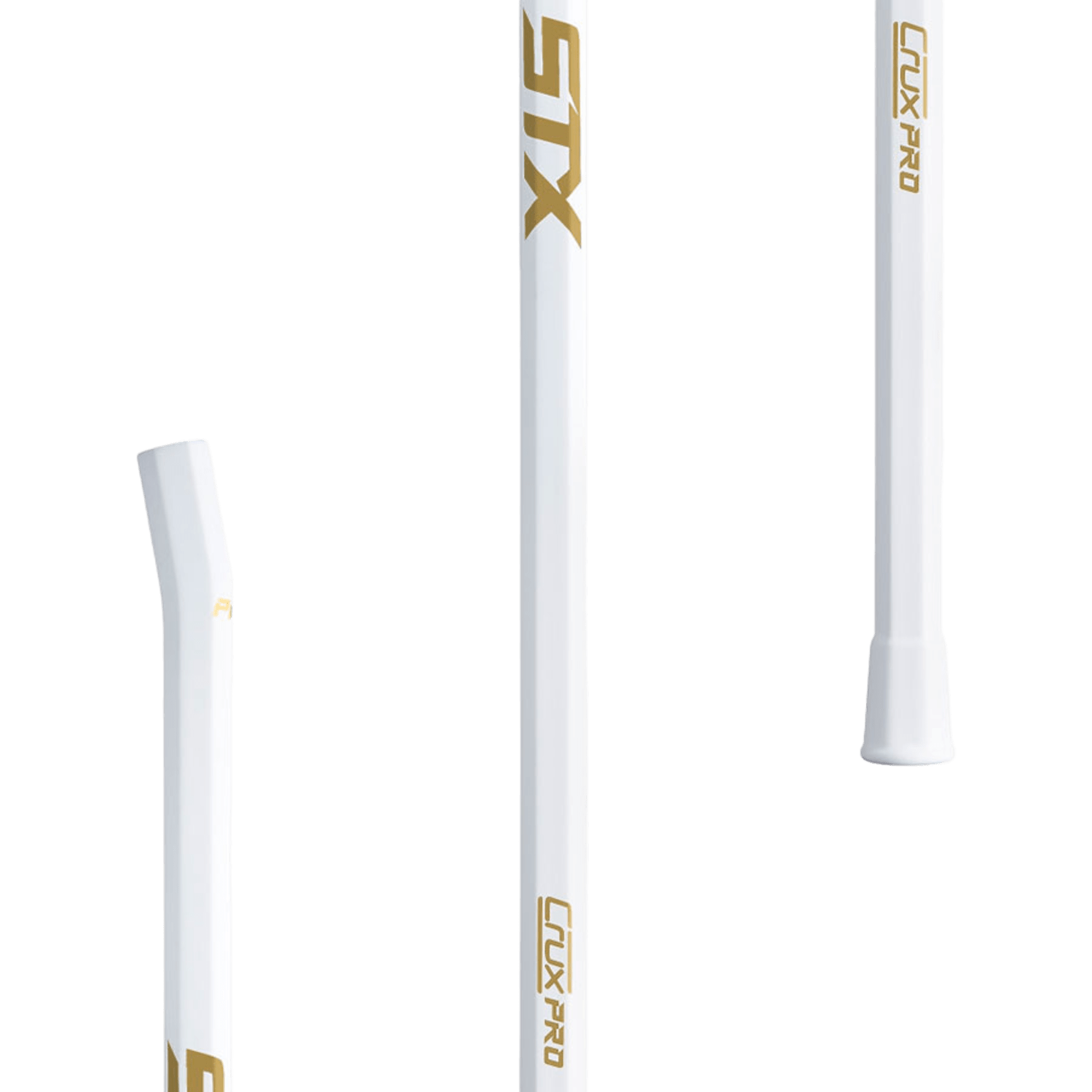 STX Crux Pro Handle Women's Shaft STX - cruxprohandle - WH/GD White/Gold Lax.com