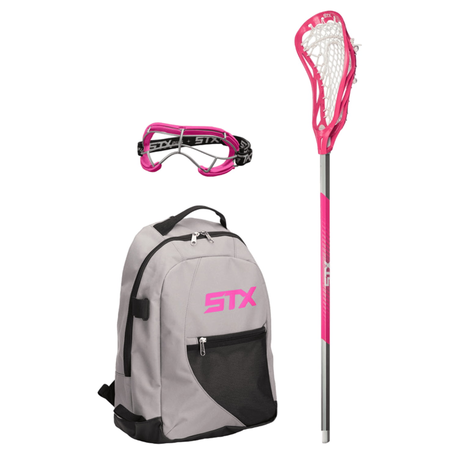 STX Exult 200 Starter Package Women's Starter Sets Pink Lax.com