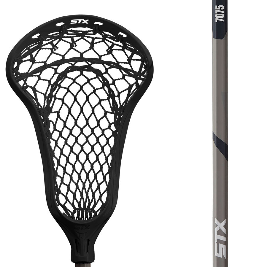 STX Exult 400 Complete Stick with Crux Mesh Pro Women's Complete Sticks White Lax.com