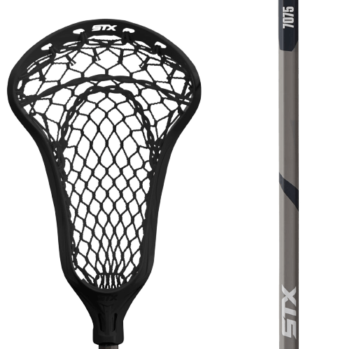 STX Exult 400 Complete Stick with Crux Mesh Pro Women's Complete Sticks White Lax.com