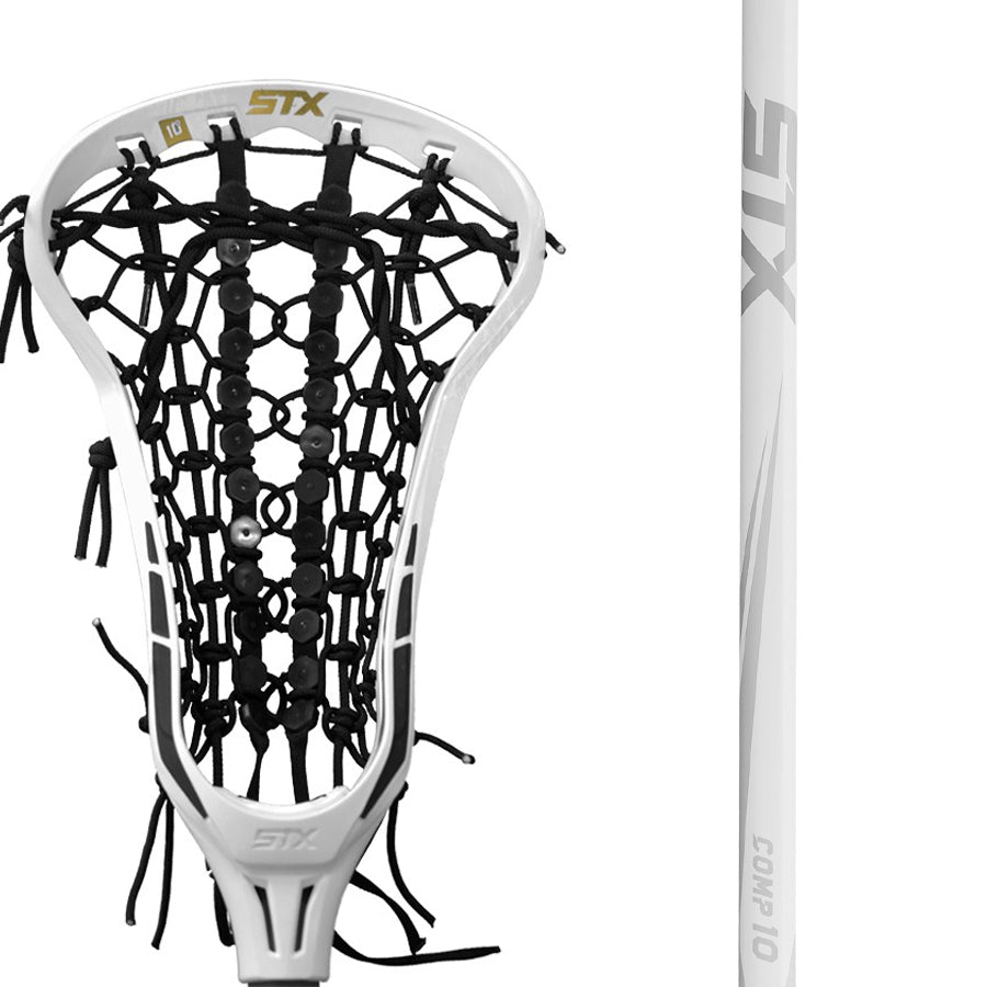 STX Exult 500 Comp 10 Complete Stick Women's Complete Sticks Black Lax.com