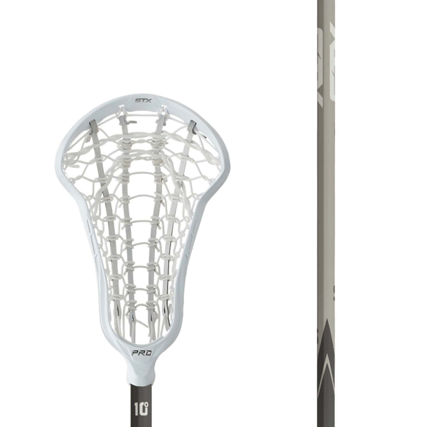 STX Exult Pro Complete Stick Women's Complete Sticks White/White Lax.com