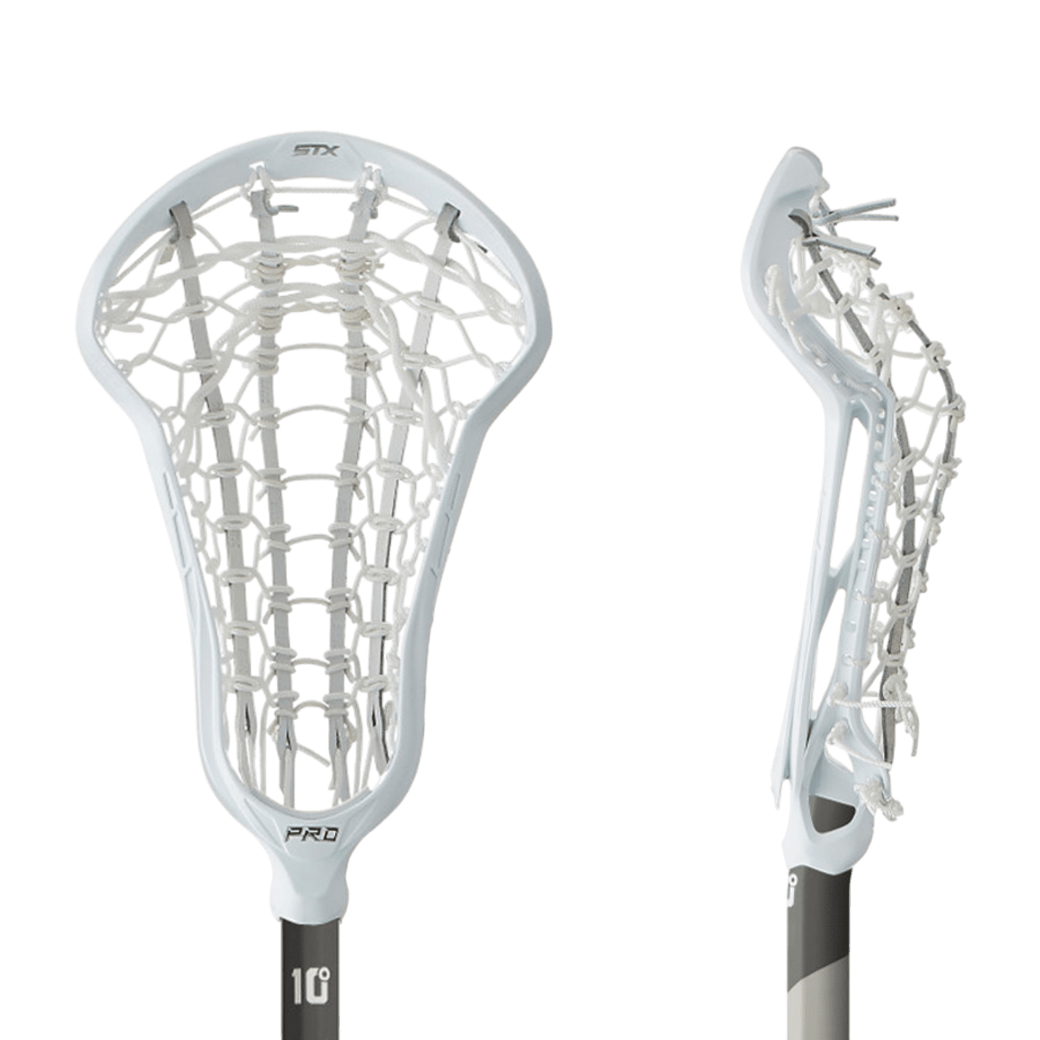 STX Exult Pro Complete Stick Women's Complete Sticks White/White Lax.com