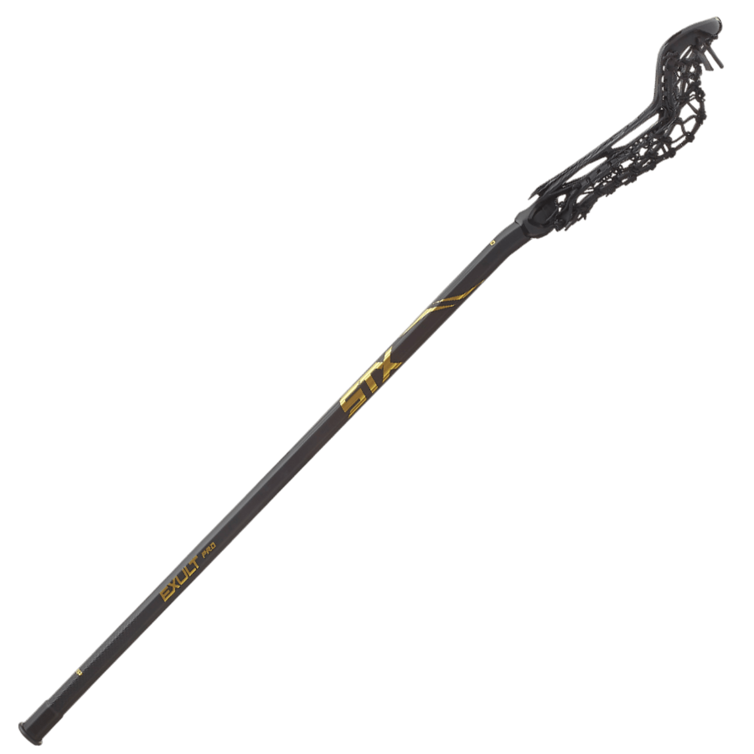 STX Exult Pro Crux Mesh 2.0 Complete Stick Women's Complete Sticks Black/Black Lax.com