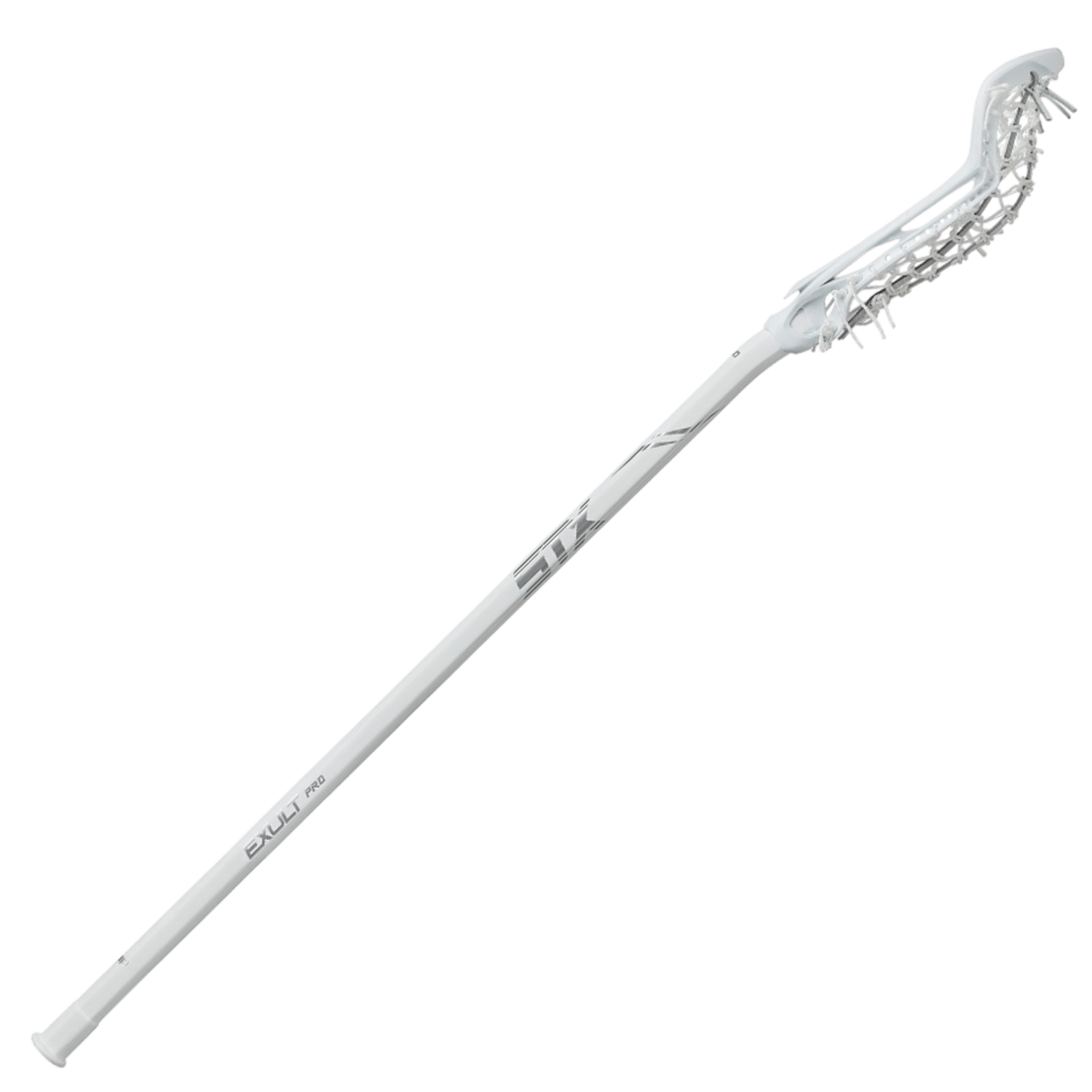 STX Exult Pro Elite Complete Stick Women's Complete Sticks White/White Lax.com