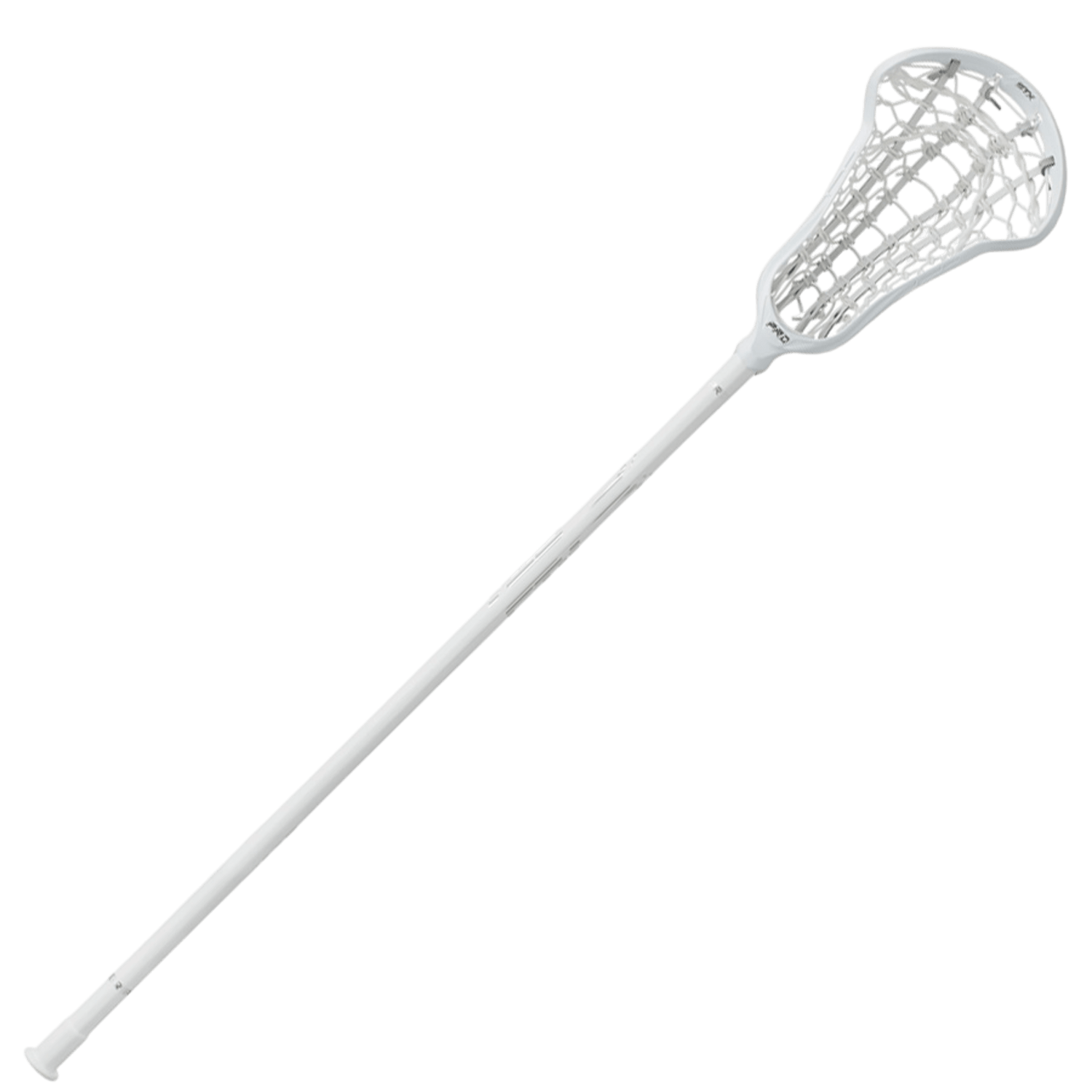 STX Exult Pro Elite Complete Stick Women's Complete Sticks White/White Lax.com