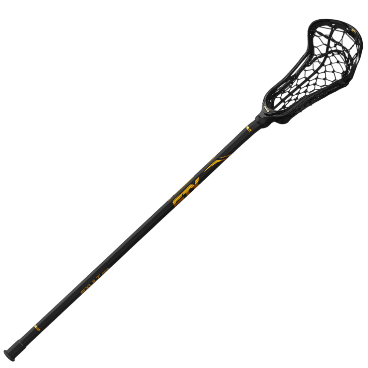 STX Exult Pro Lock Pocket Complete Stick Women's Complete Sticks STX - ExultProLPCS - BLK/BLK Black/Black Lax.com