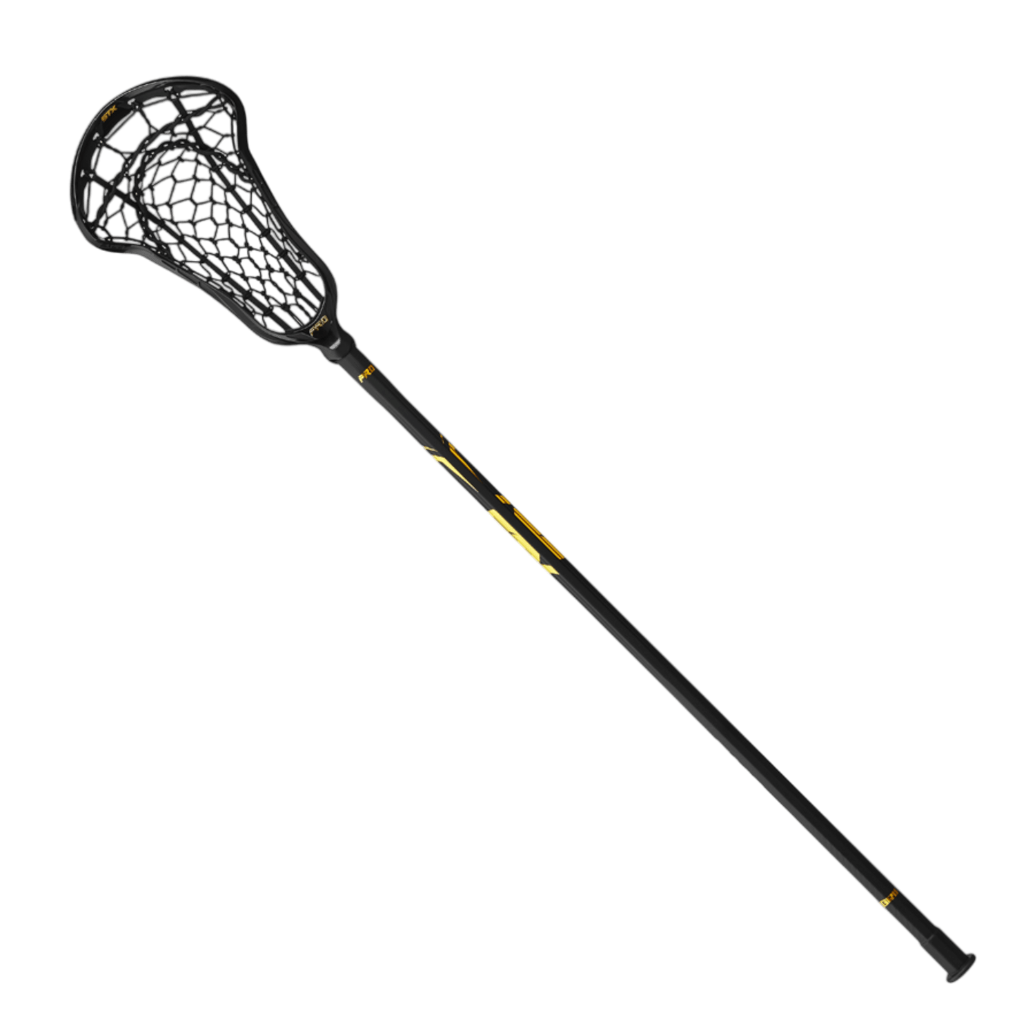 STX Exult Pro Lock Pocket Complete Stick Women's Complete Sticks STX - ExultProLPCS - BLK/BLK Black/Black Lax.com