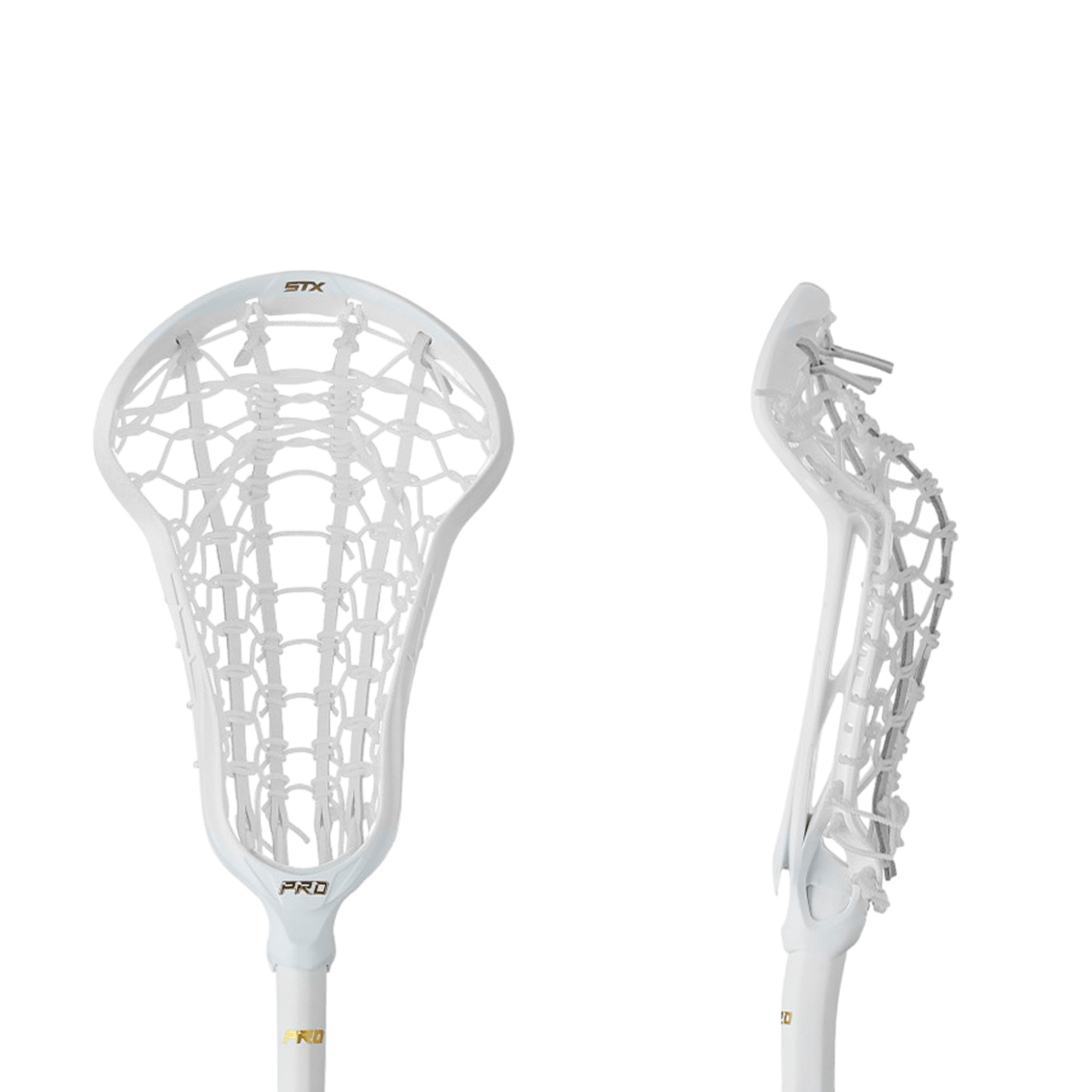 STX Exult Pro Strung Women's Head STX - ExultProStrung - WH/GD White/Gold Lax.com