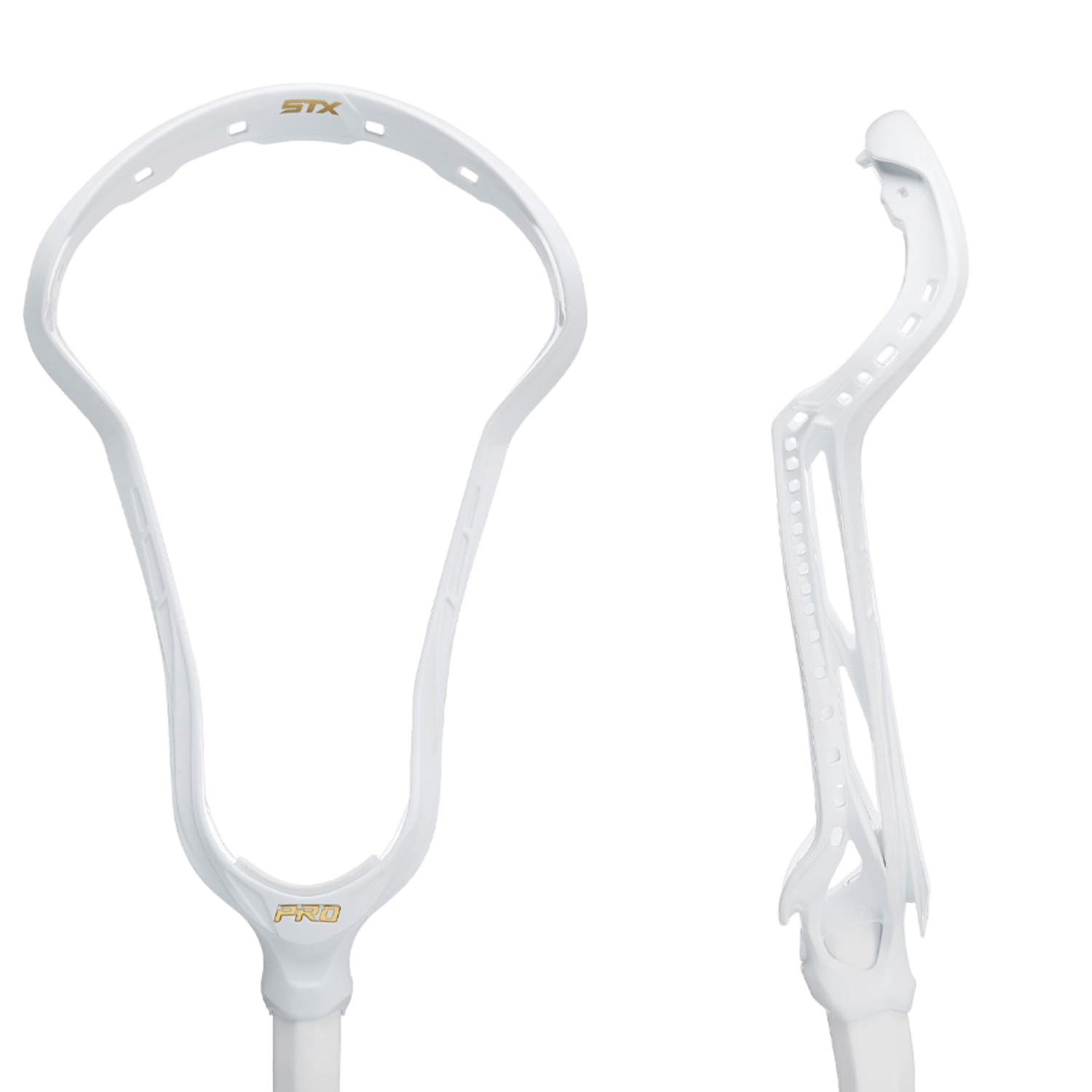 STX Exult Pro Unstrung Women's Head STX - ExultProUN - WH/GD White/Gold Lax.com