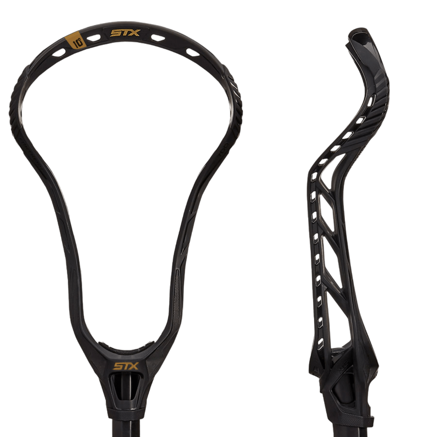 STX Fortress 700 Head Unstrung Women's Head STX - Fortress700HDUNS - BK Black Lax.com