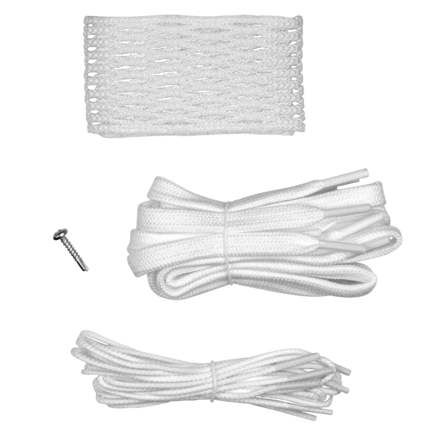 STX Memory Mesh 9D Complete Kit Men's Stringing Supplies White Lax.com