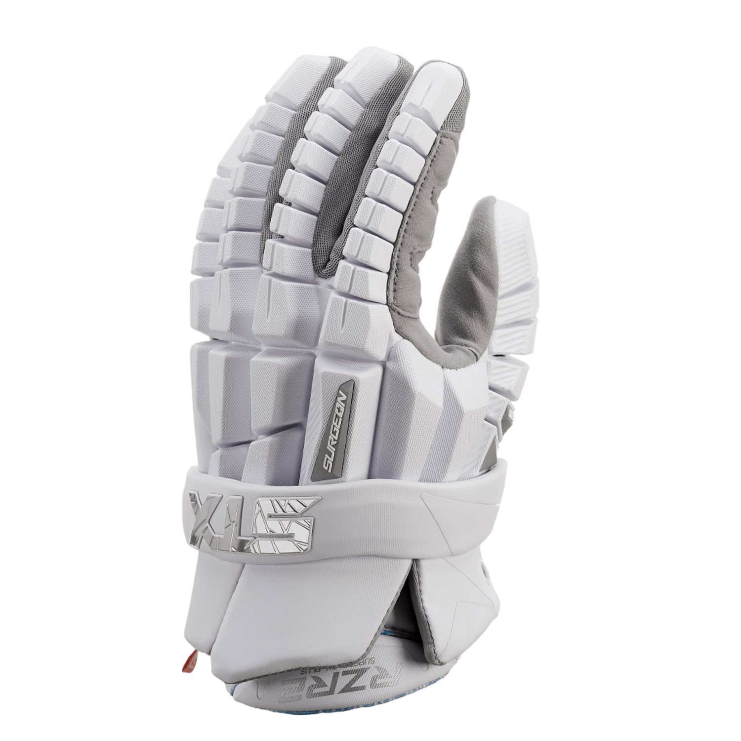 STX RZR2 Glove Men's Gloves STX - RZR2GL - WH - L White Lax.com