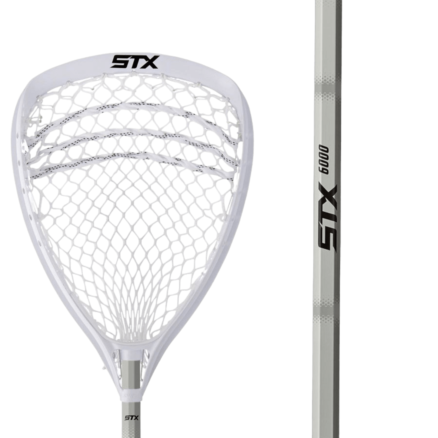 Stx Shield 100 Goalie Stick Goalie Complete Shield100CS - WH - GLE White Lax.com