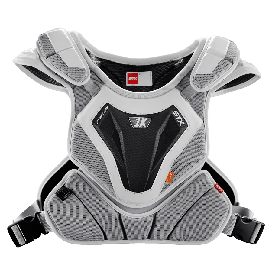 STX Stallion 1k Shoulder Pad Shoulder Pads White Lax.com