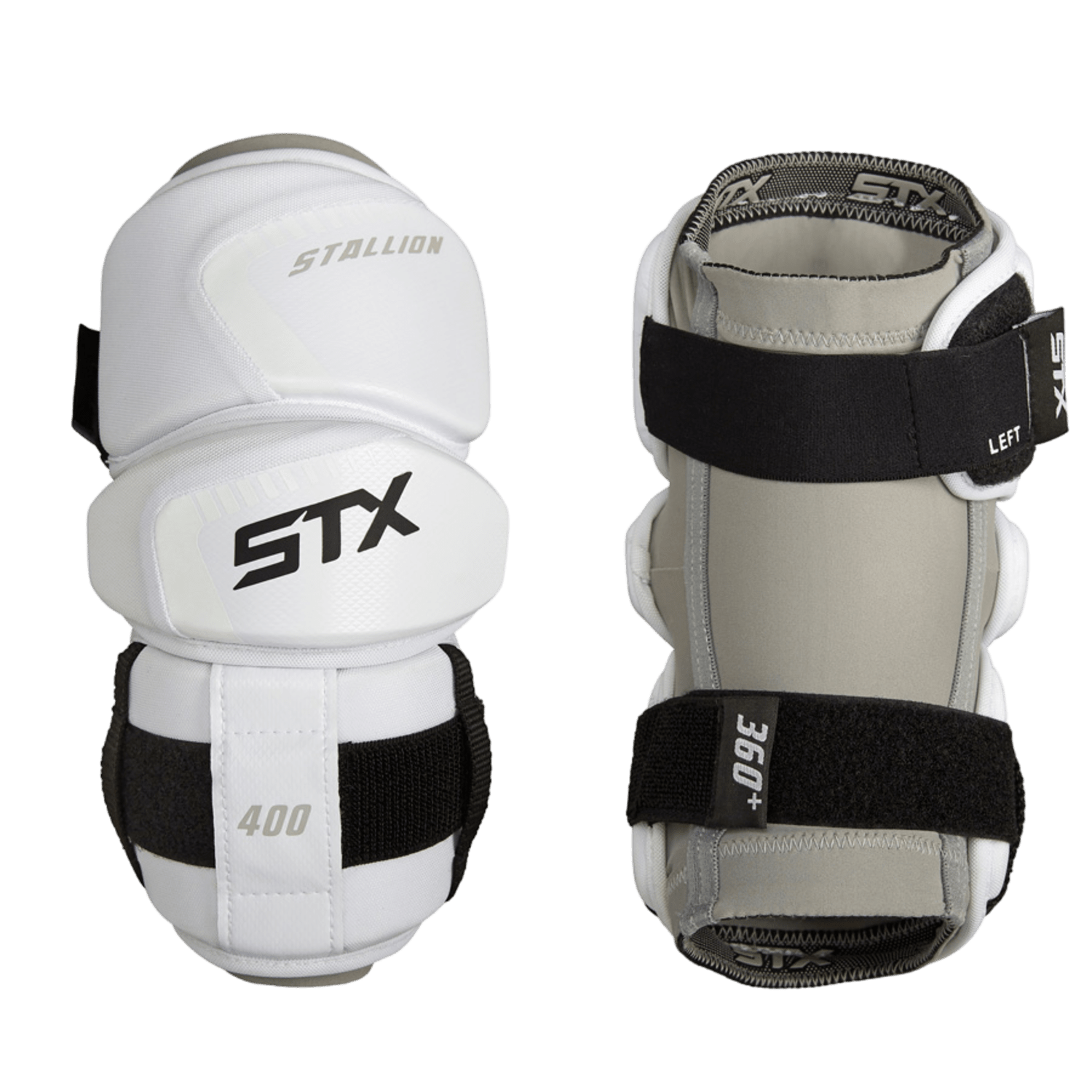 STX Stallion 400 Arm Pad Men's Arm Protection White Lax.com