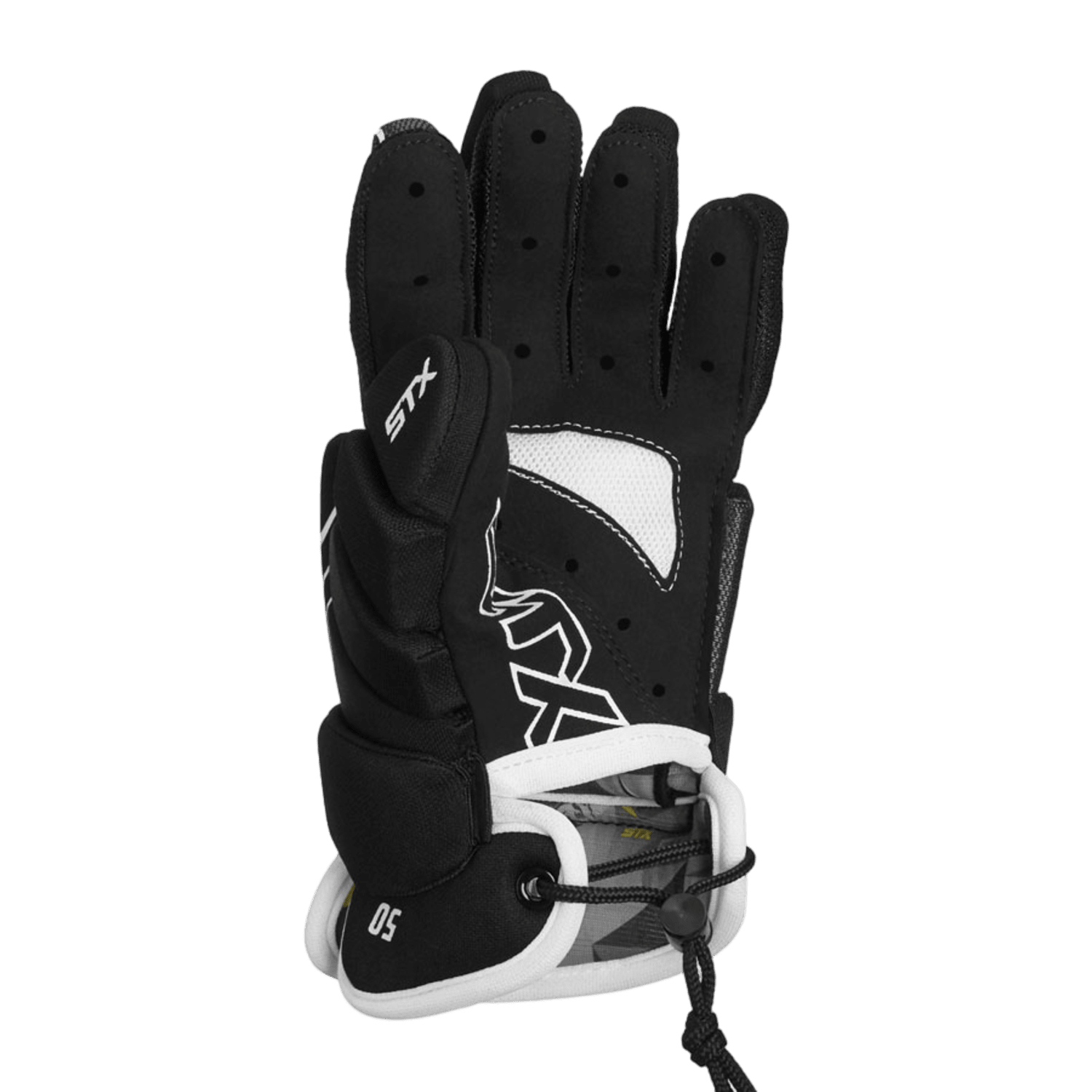 STX Stallion 50 Gloves Men's Gloves Black Lax.com