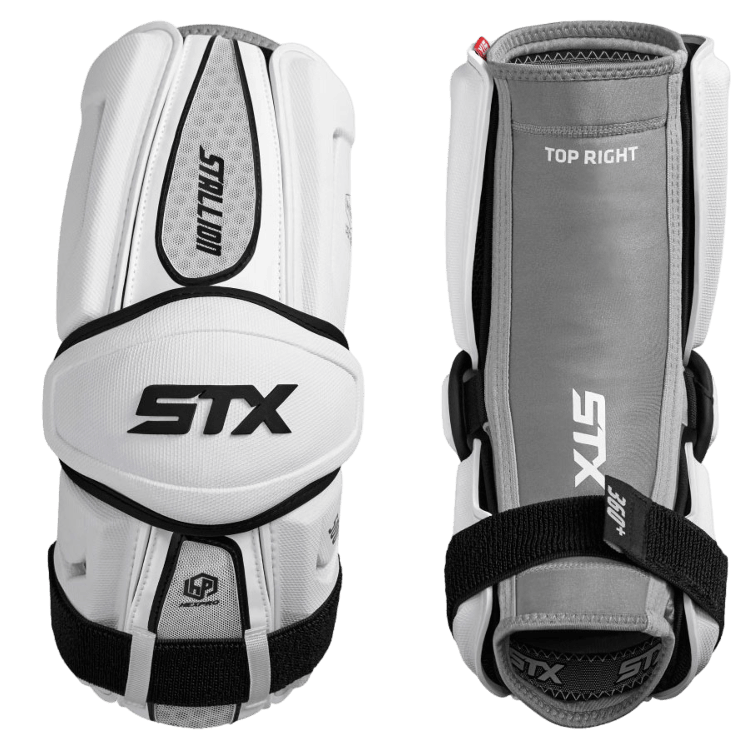 STX Stallion 500 Arm Guard Men's Arm Protection White Lax.com