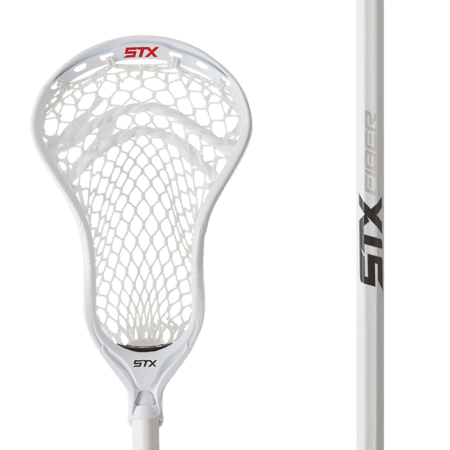 STX Stallion 700 Complete Stick with Fiber Men's Complete Sticks White Lax.com