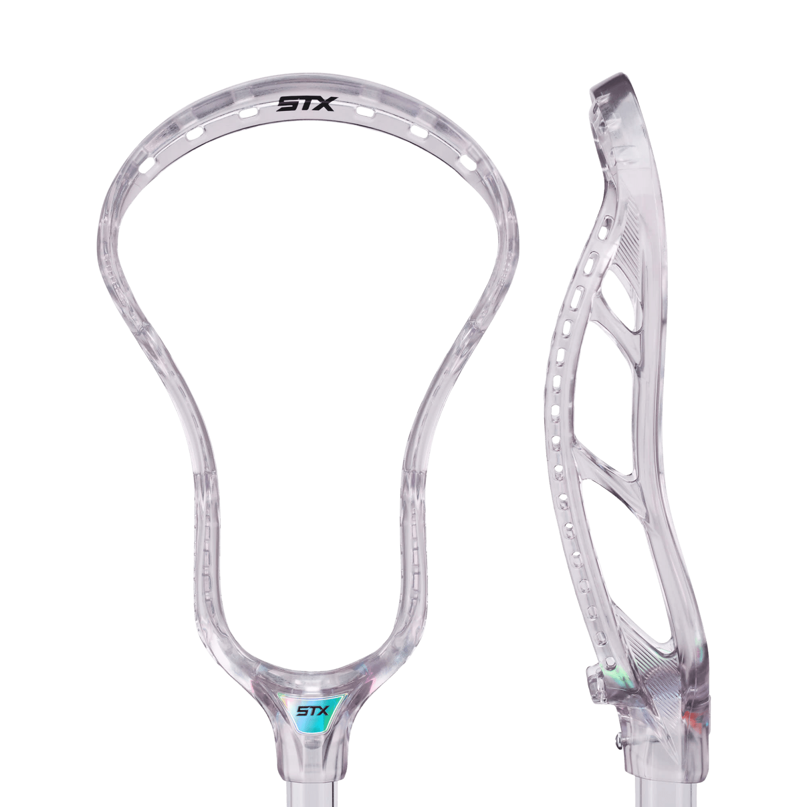 STX Stallion Prism Lacrosse Head Men's Head Clear Lax.com