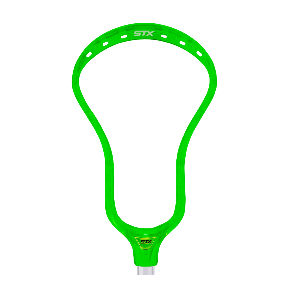 STX Stallion Prism Lacrosse Head Men's Head Neon Green Lax.com