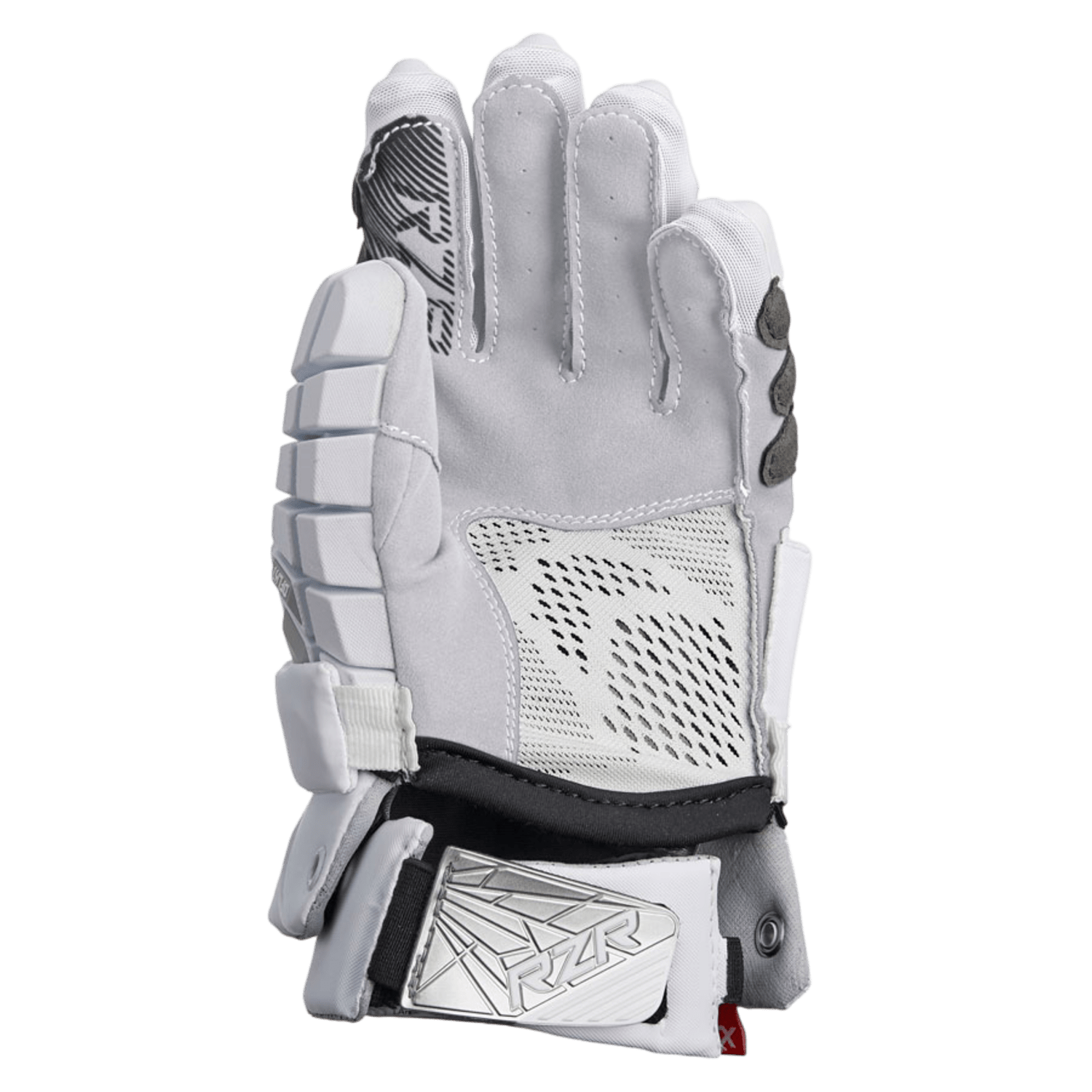 STX Surgeon RZR Gloves Men's Gloves White/Navy Lax.com