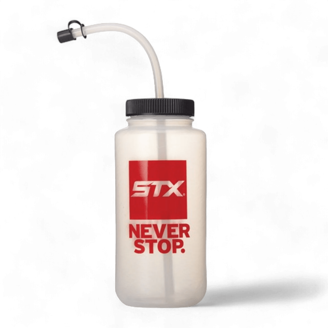 STX Water Bottle with Long Straw Water Bottles Clear Lax.com