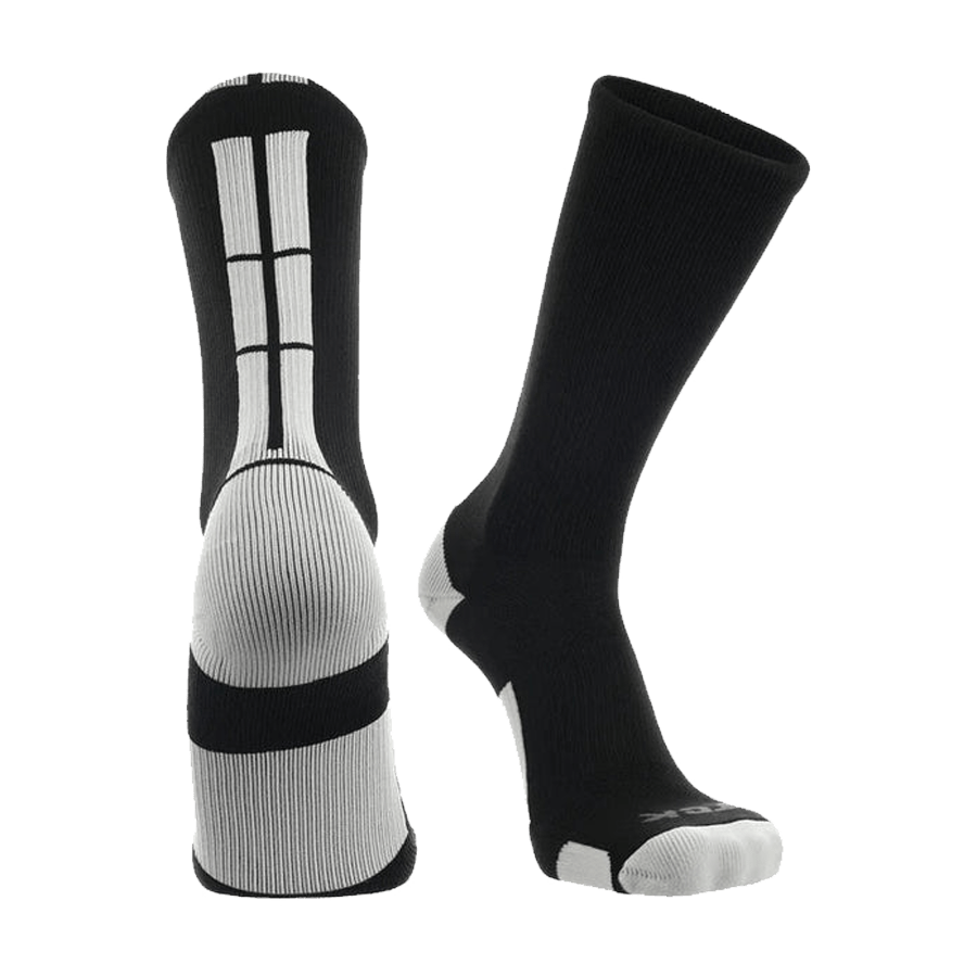 TCK Poly Crew 3.0 Sock Socks Black/White Lax.com