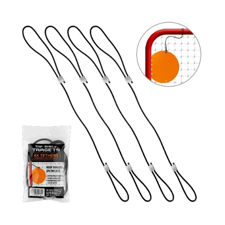 Top Shelf Targets Target TETHERS (Set of 4) Training Equipment Lax.com