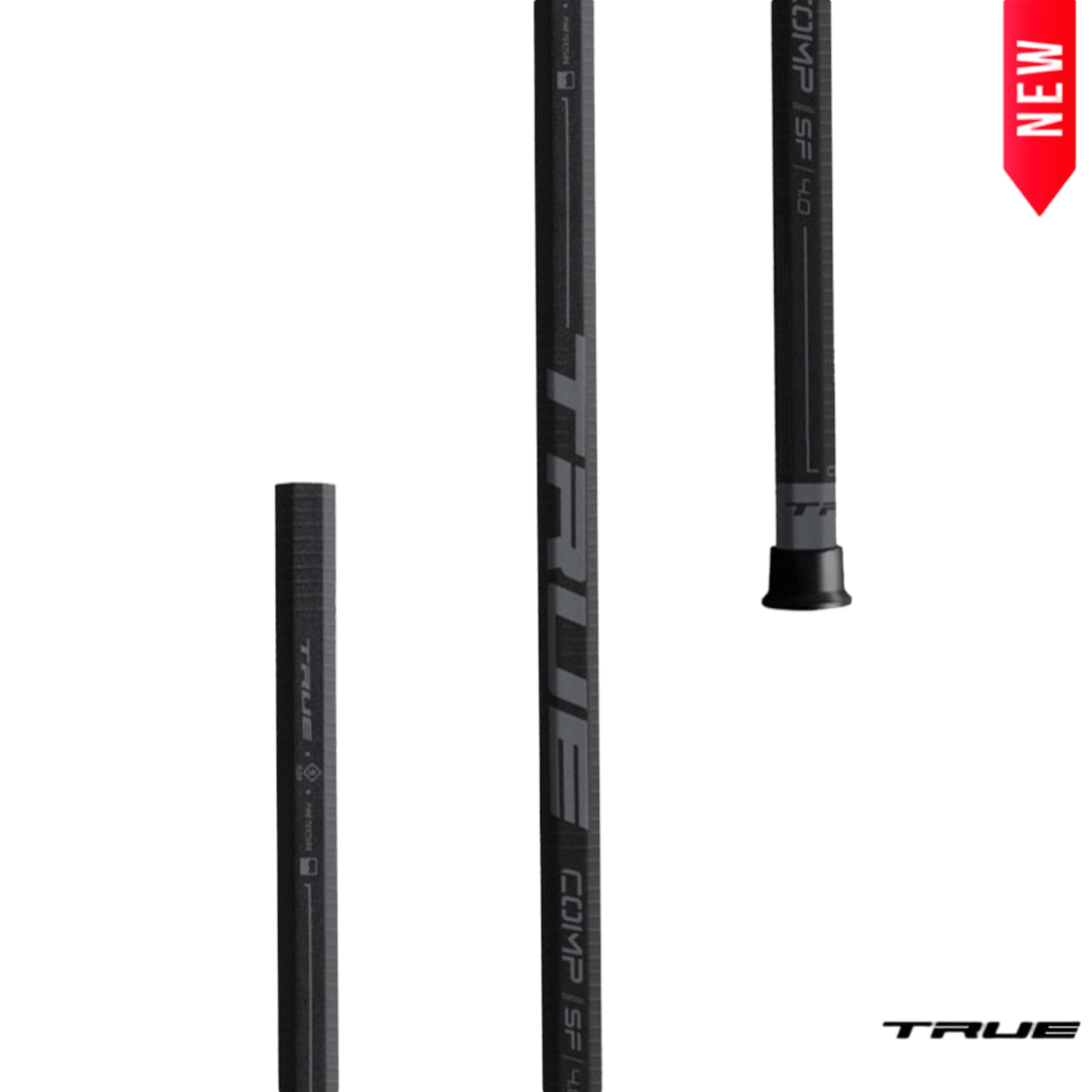 TRUE Comp 4.0 Constrictor Grip Attack Black 9 Flex Men's Shaft Black Lax.com